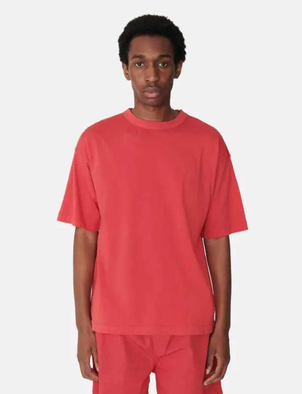 YMC Triple T-Shirt - Red sold by Article London