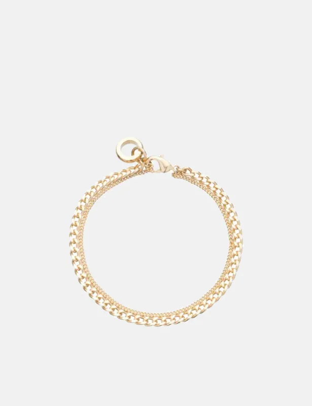 A.P.C. Minimal Bracelet - Gold sold by Article London