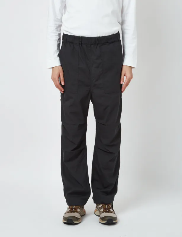 Snow Peak Takibi Light Easy Pants (Ripstop) - Black sold by Article London