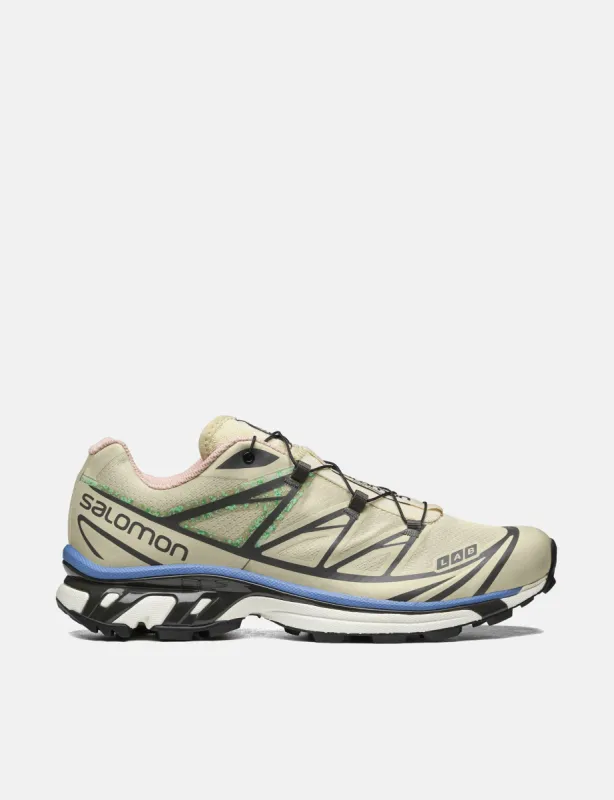 Womens Salomon XT-6 Mindful 2 Trainers - Moth/Vanilla Ice/Sky sold by Article London