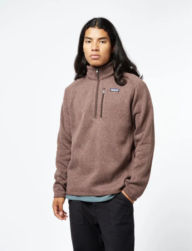 Patagonia Patagonia Better 1/4 Zip Sweatshirt - Dusky Brown sold by Article London