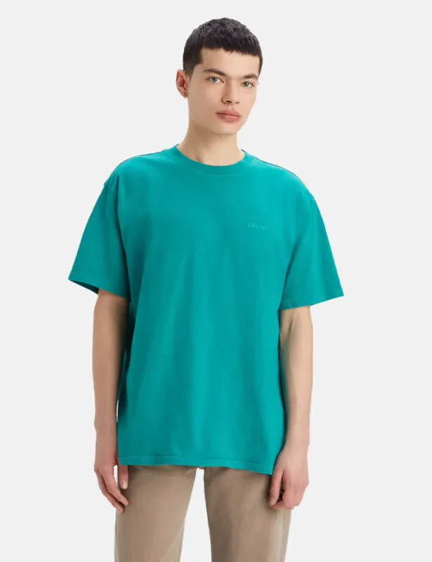 Levis Red Tab Vintage T-Shirt - Sporting Green sold by Article London