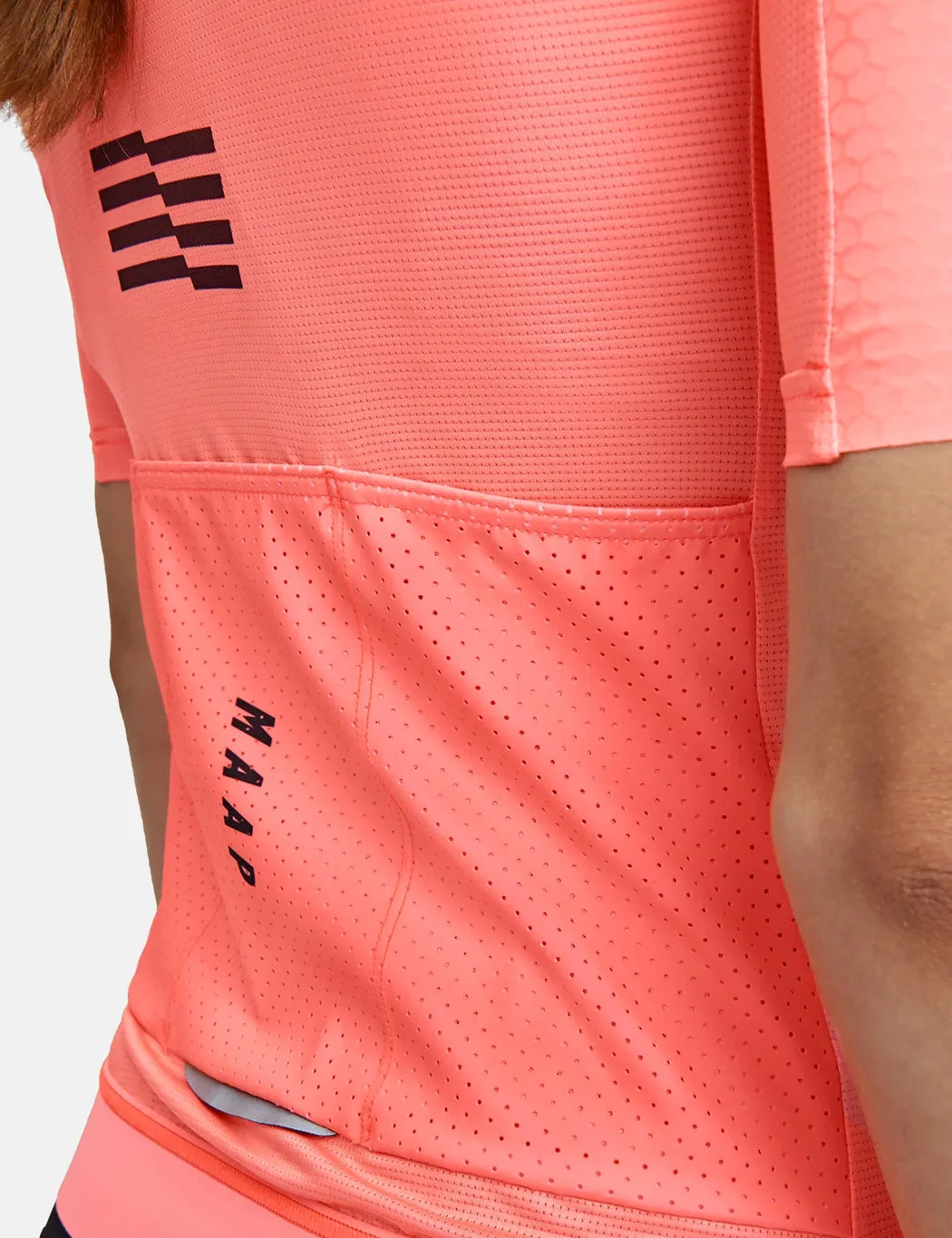 Womens MAAP Emblem Pro Hex Jersey - Light Coral sold by Article London product image thumbnail 5