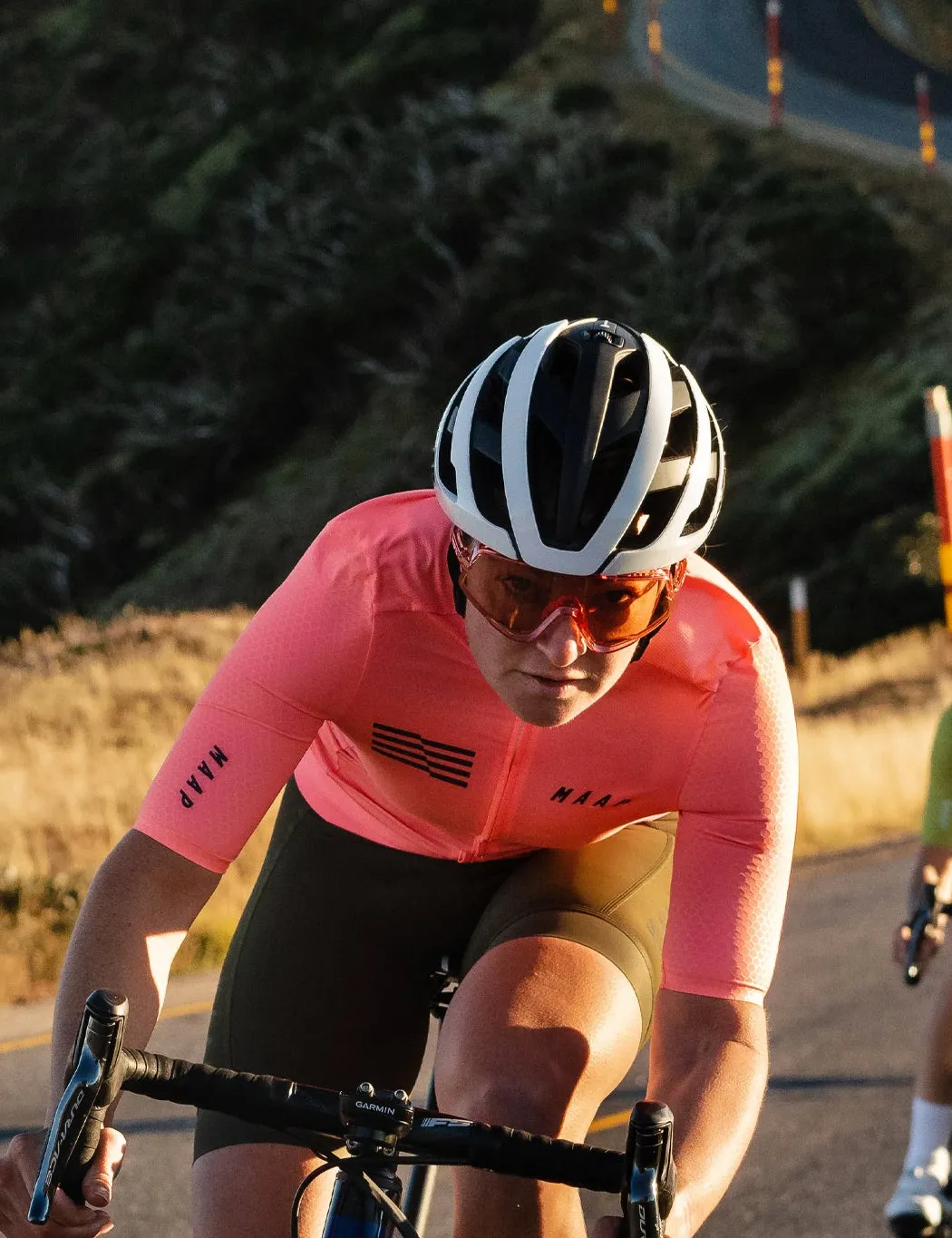 Womens MAAP Emblem Pro Hex Jersey - Light Coral sold by Article London product image thumbnail 2