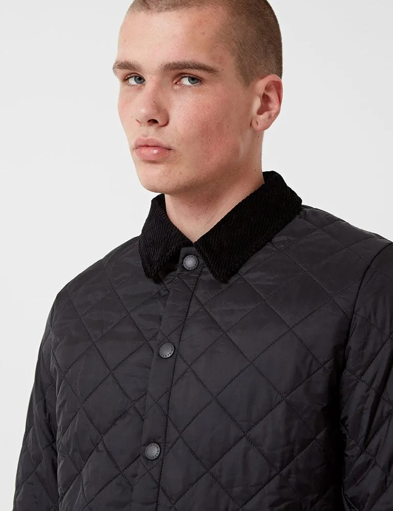 Barbour Heritage Liddesdale Quilted Jacket - Black sold by Article London product image thumbnail 2