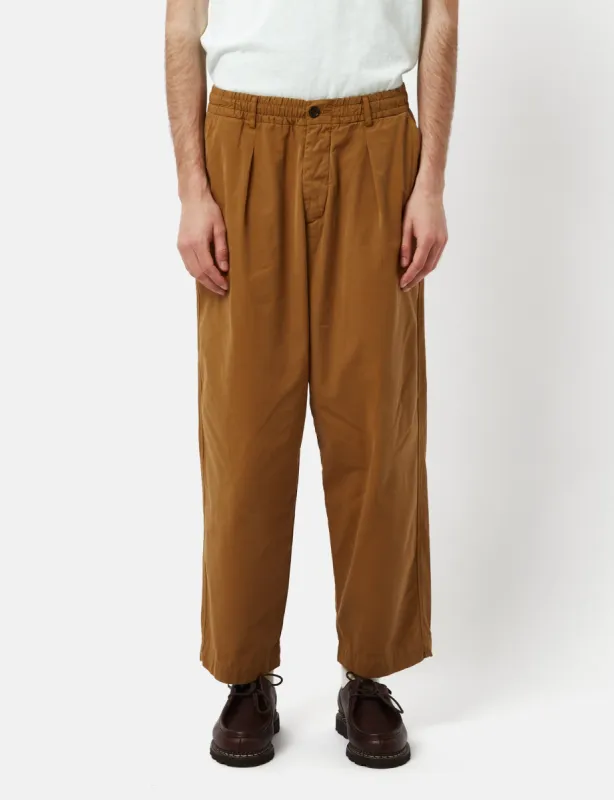 Universal Works Oxford Pant (Relaxed/Tapered) - Cumin Yellow sold by Article London