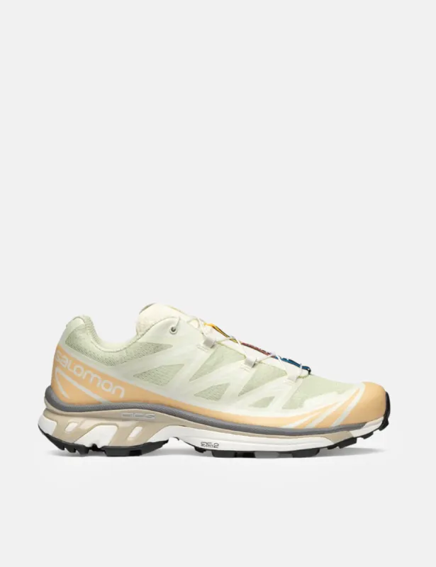 Salomon XT-6 Trainers - Aloe Wash/Hazelnut/Feather Gray sold by Article London