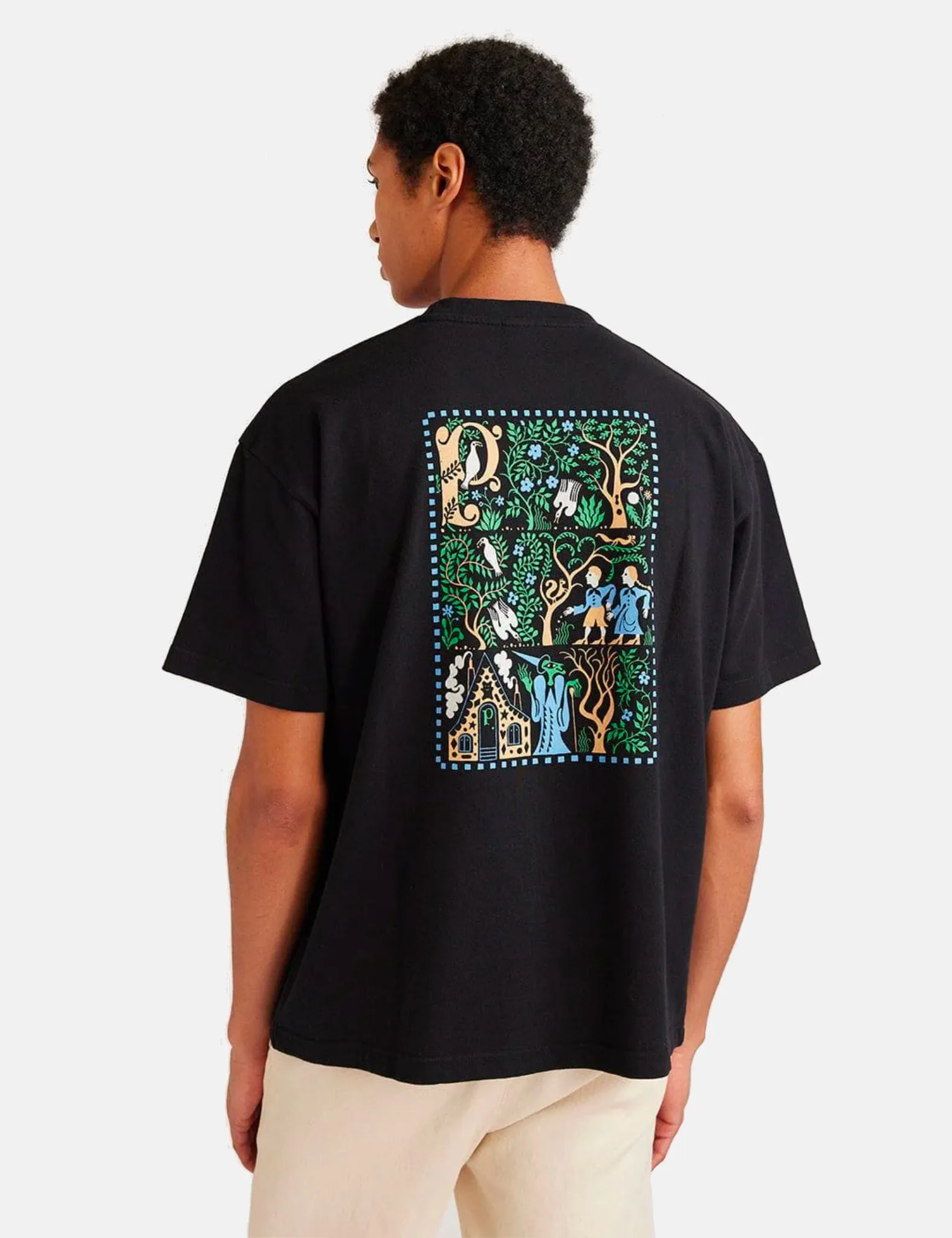 Percival x Sophy Hollington P T-Shirt - Black sold by Article London