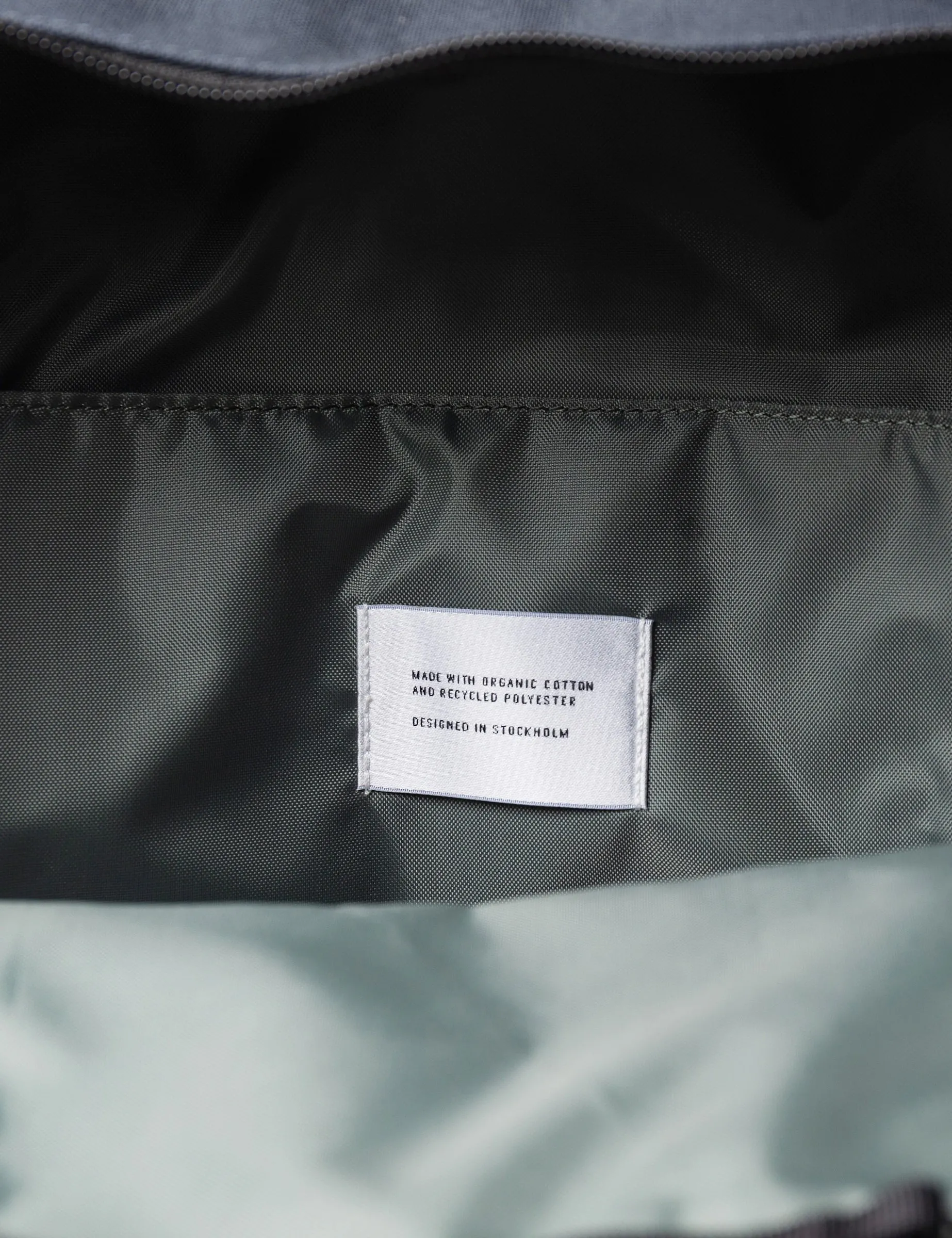 Sandqvist August Backpack - Navy Blue/Black sold by Article London product image thumbnail 3