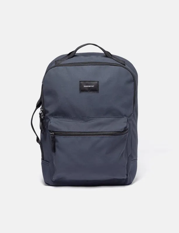 Sandqvist August Backpack - Navy Blue/Black sold by Article London