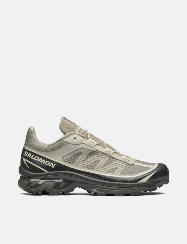 Salomon XT-6 FT Trainers - Vintage Khaki/Peat/Vanilla Ice sold by Article London