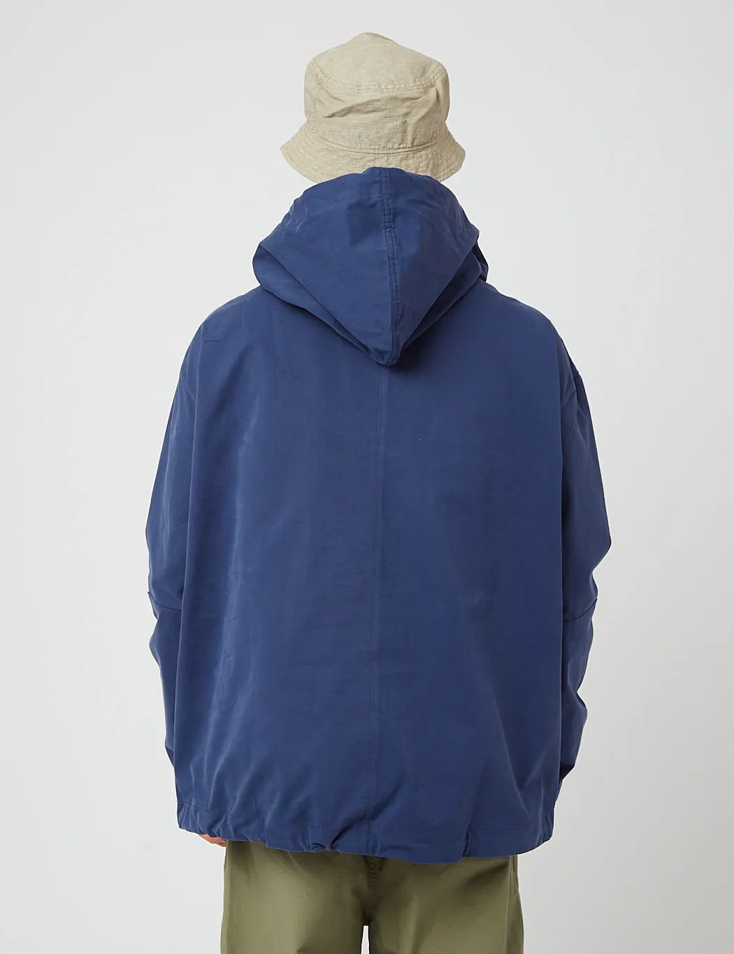 Nigel Cabourn British Army Smock (Poplin) - Navy Blue sold by Article London product image thumbnail 3