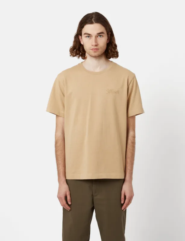 Sunflower King T-Shirt - Khaki Brown sold by Article London