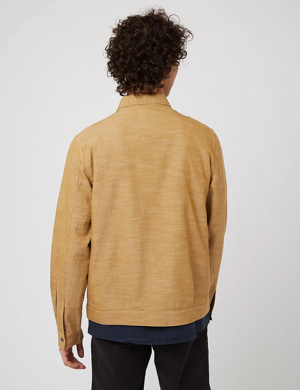 Folk Raft Jacket (Textured) - Tan sold by Article London product image thumbnail 4