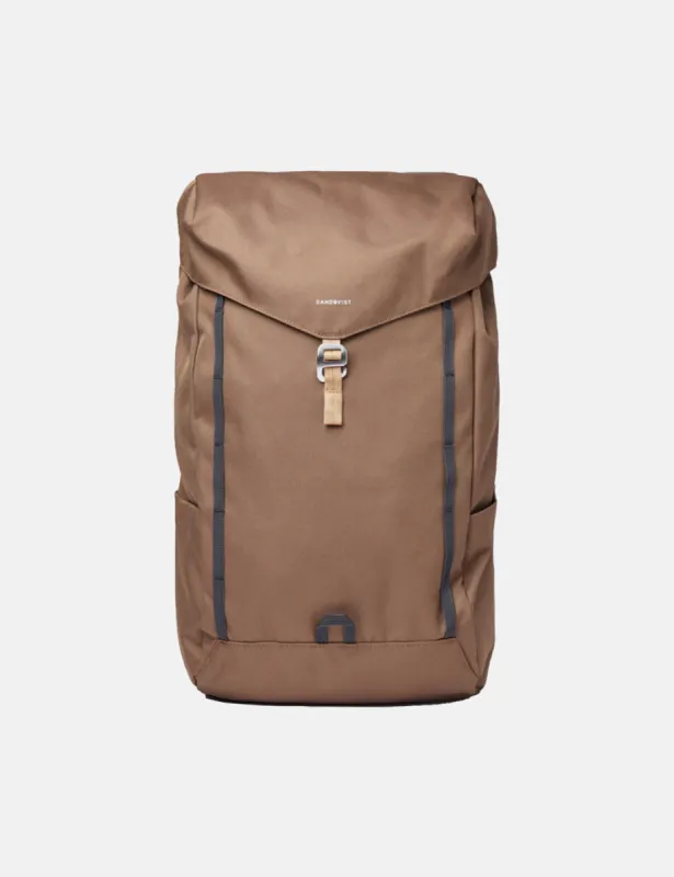 Sandqvist Walter Backpack (Recycled Poly) - Brown sold by Article London