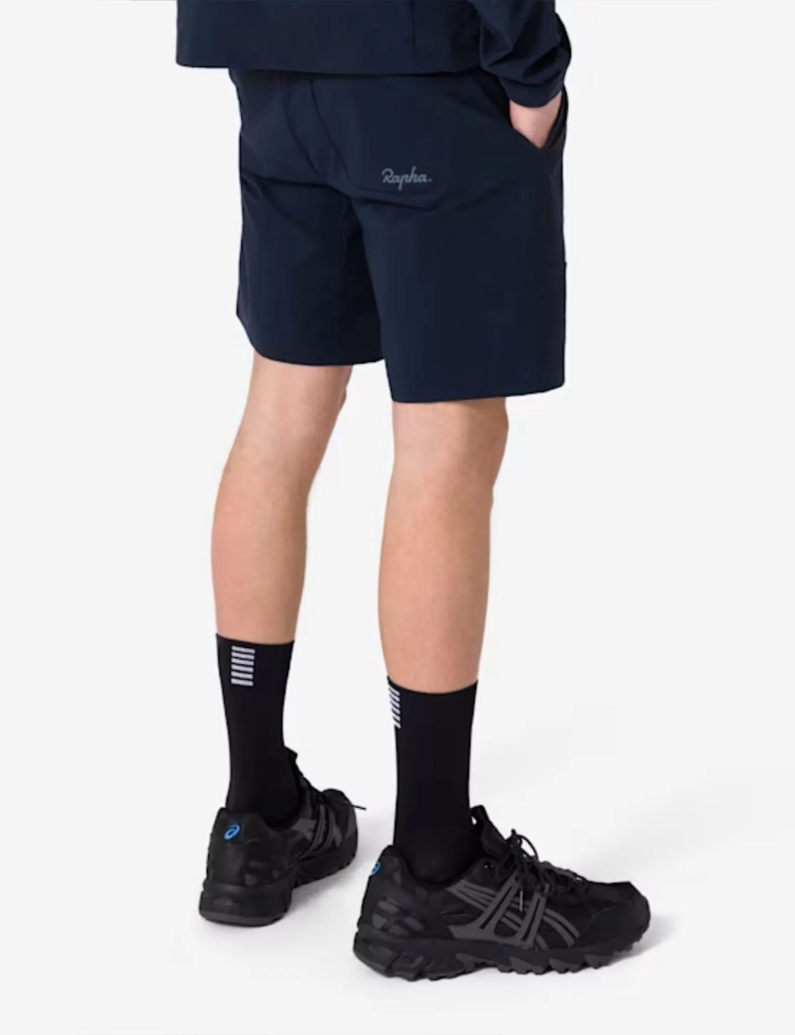 Rapha Men's Easy Technical Shorts - Dark Navy Blue/Black sold by Article London product image thumbnail 3