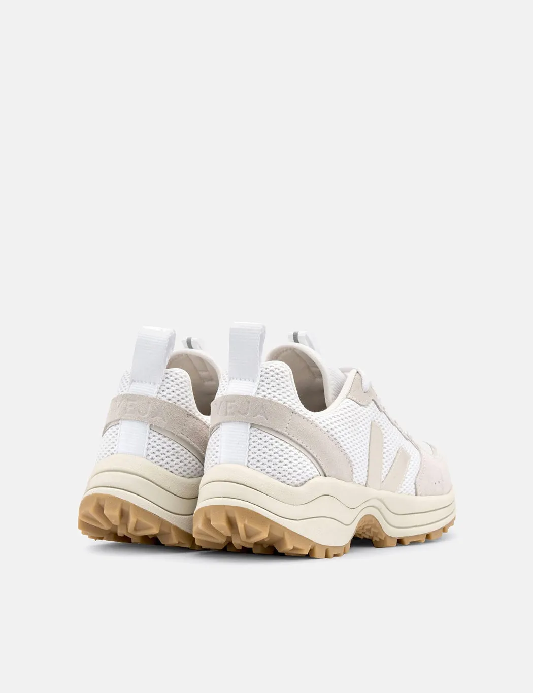 Veja Venturi Alveomesh Trainers - White/Pierre/Natural sold by Article London product image thumbnail 3