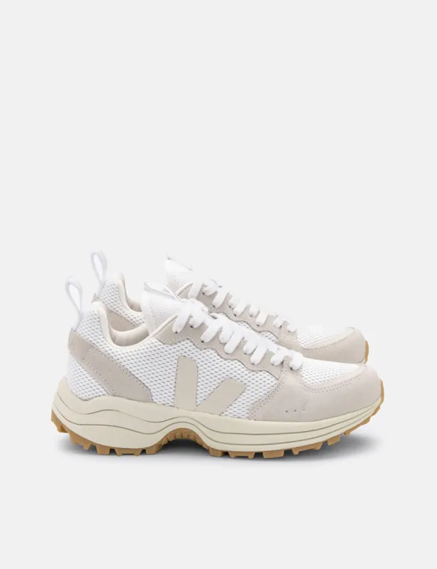Veja Venturi Alveomesh Trainers - White/Pierre/Natural sold by Article London