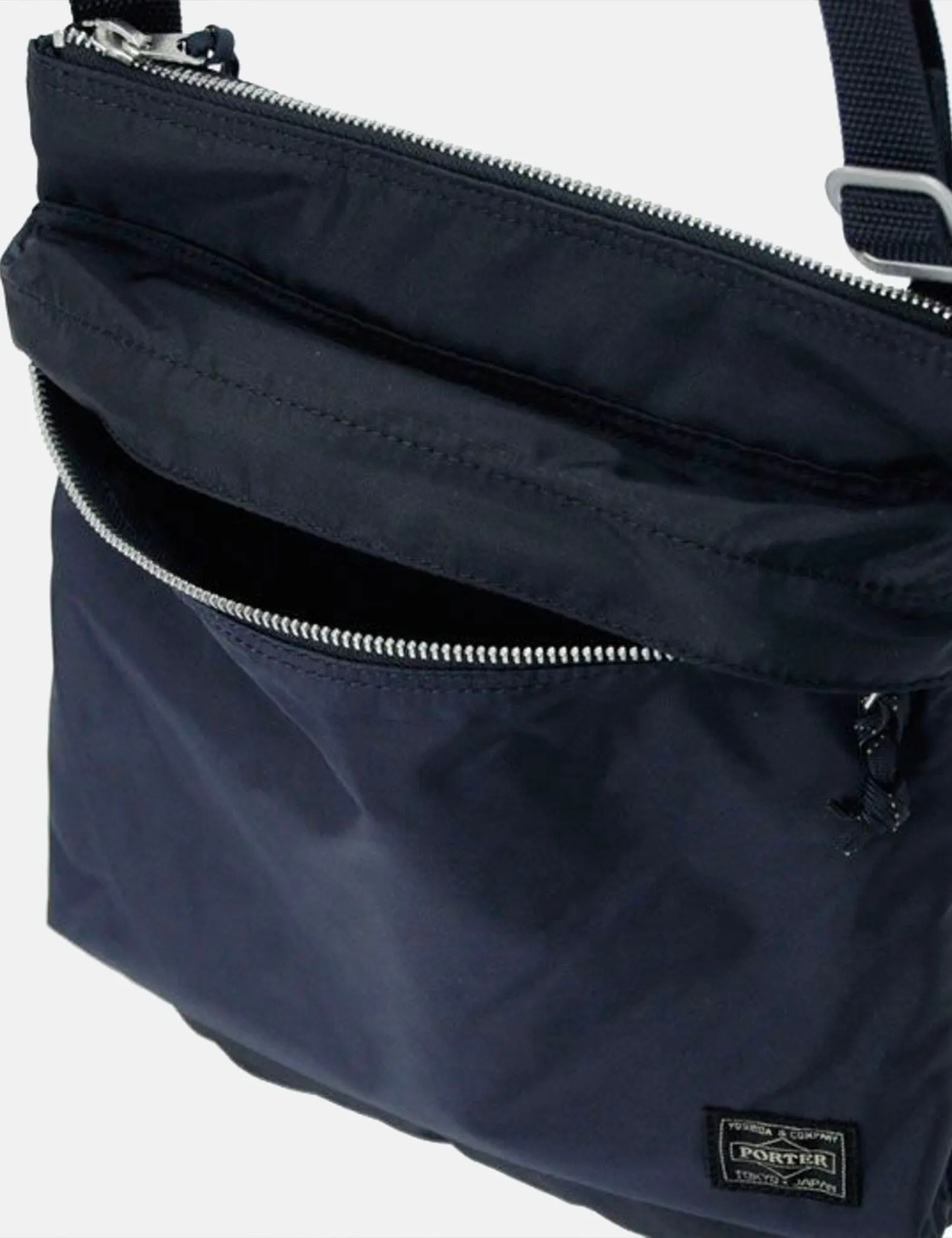 Porter Yoshida & Co Force Shoulder Bag (S) - Navy Blue sold by Article London product image thumbnail 3