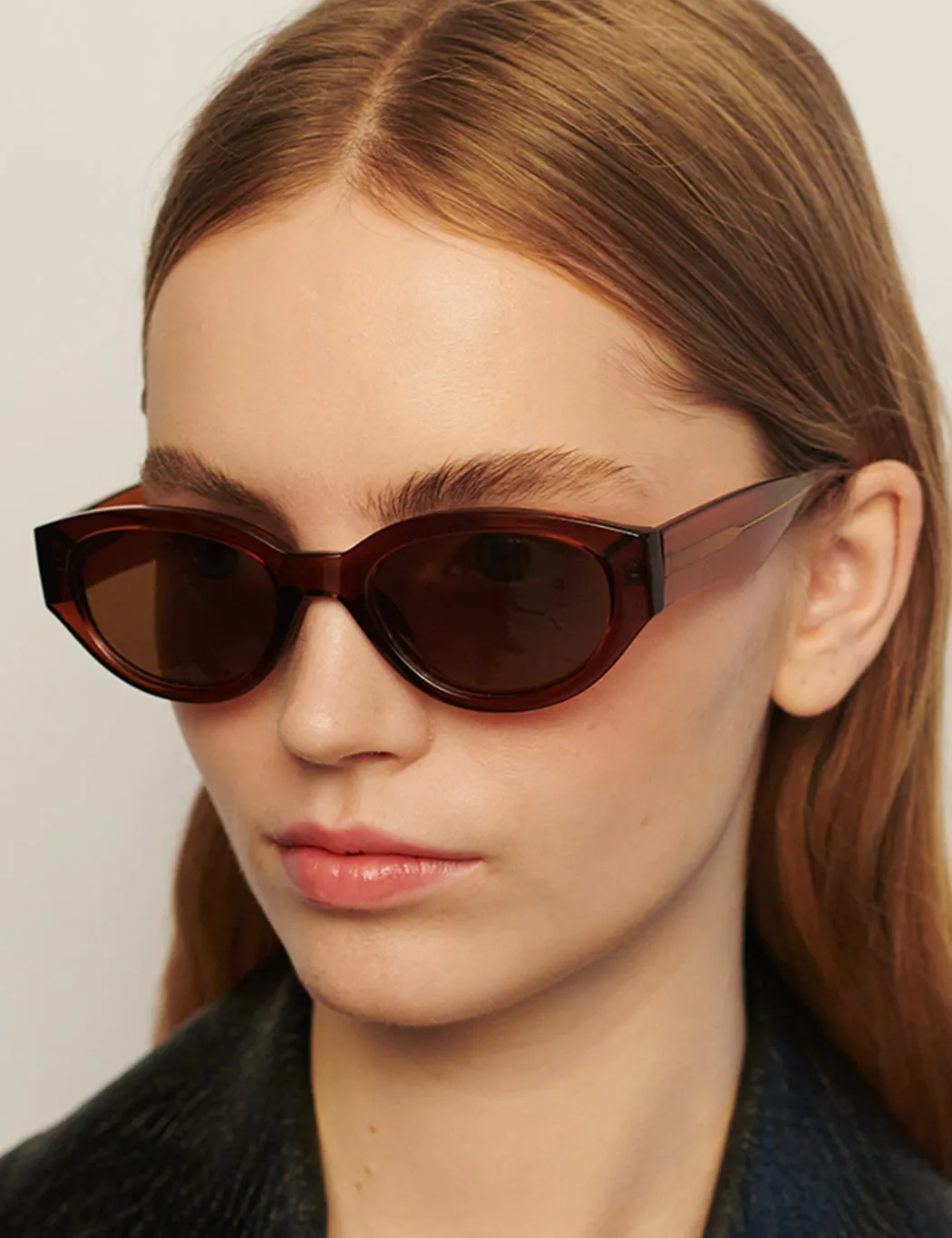 A. Kjaerbede Winnie Sunglasses - Brown sold by Article London product image thumbnail 2