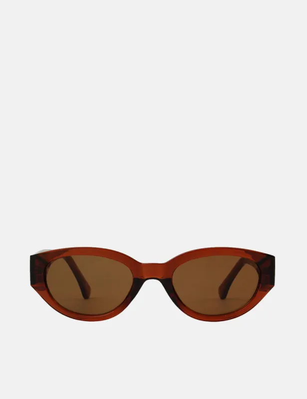 A. Kjaerbede Winnie Sunglasses - Brown sold by Article London