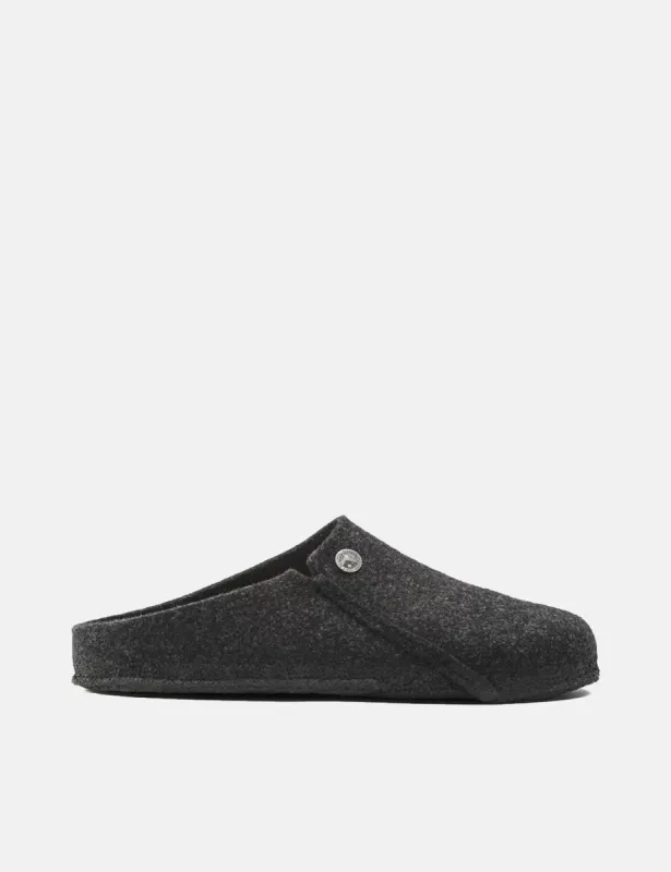 Birkenstock Zermatt Slipper (Regular) - Anthracite Grey sold by Article London