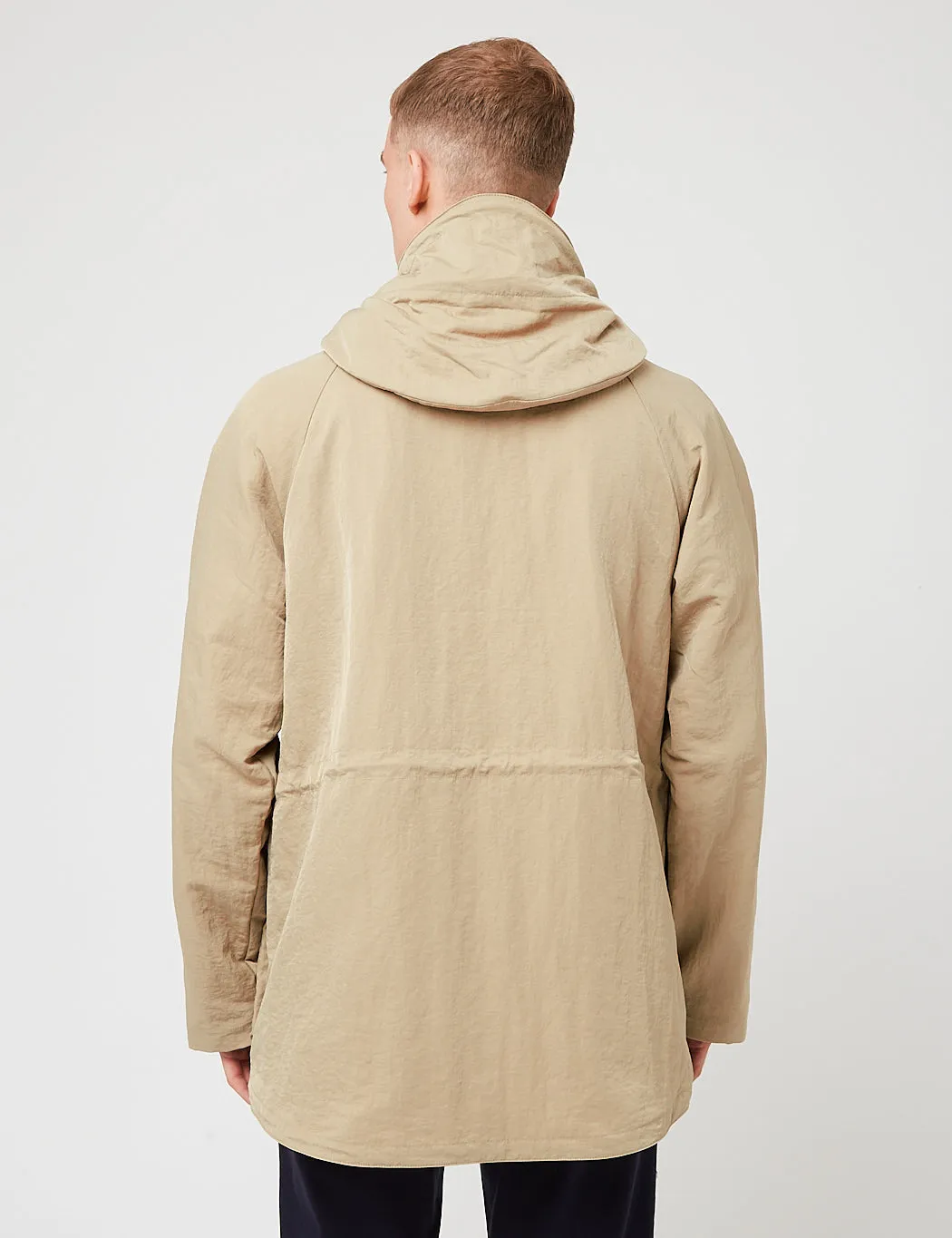 Nigel Cabourn Mountain Smock Jacket - Stone Beige sold by Article London product image thumbnail 5