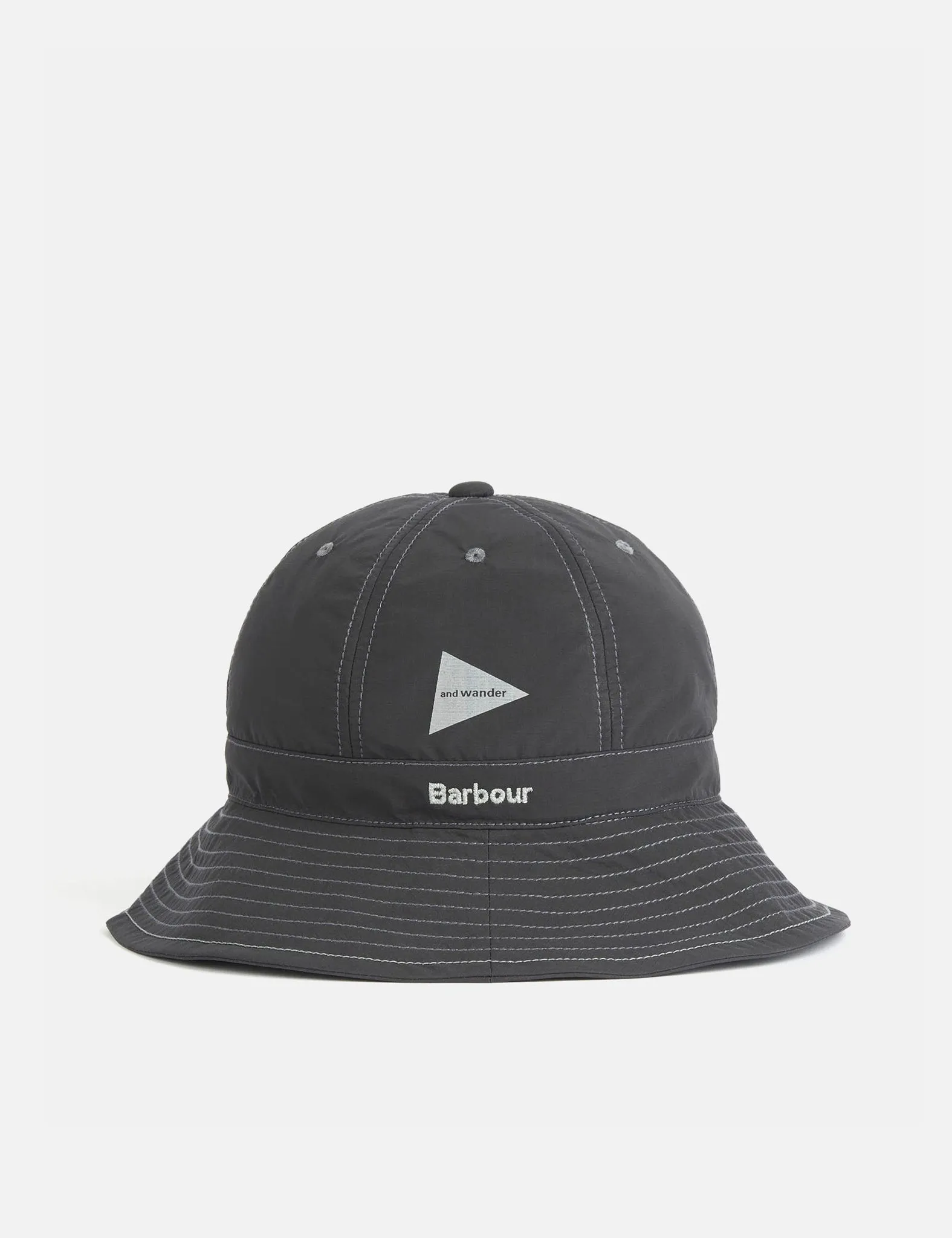 Barbour x And Wander Bucket Hat - Black sold by Article London product image thumbnail 2