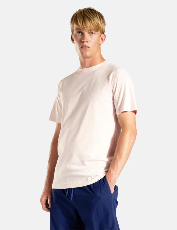 Norse Projects Niels Standard T-Shirt - Light Pink sold by Article London