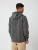 Bhode Pigment Dyed Hoodie (Organic/Canada Origin, 16oz) - Dusty Black sold by Article London