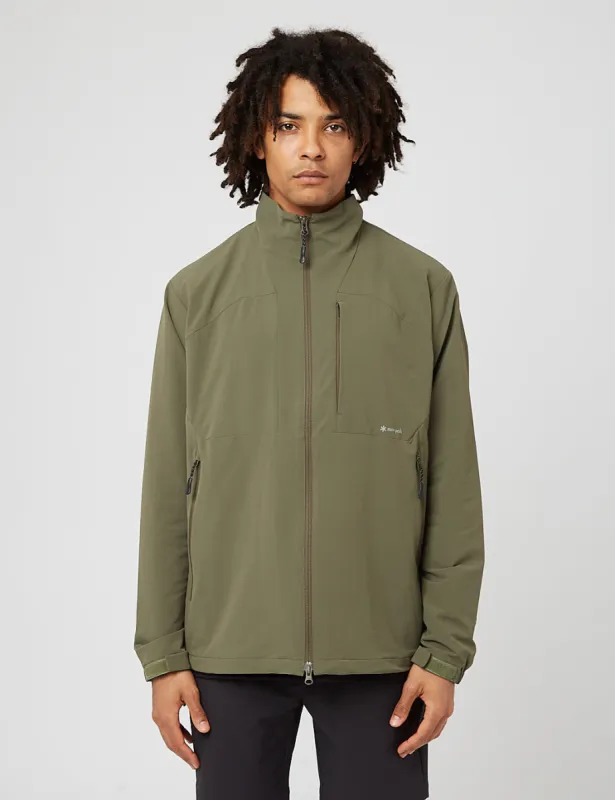 Snow Peak DWR Comfort Jacket - Olive Green sold by Article London
