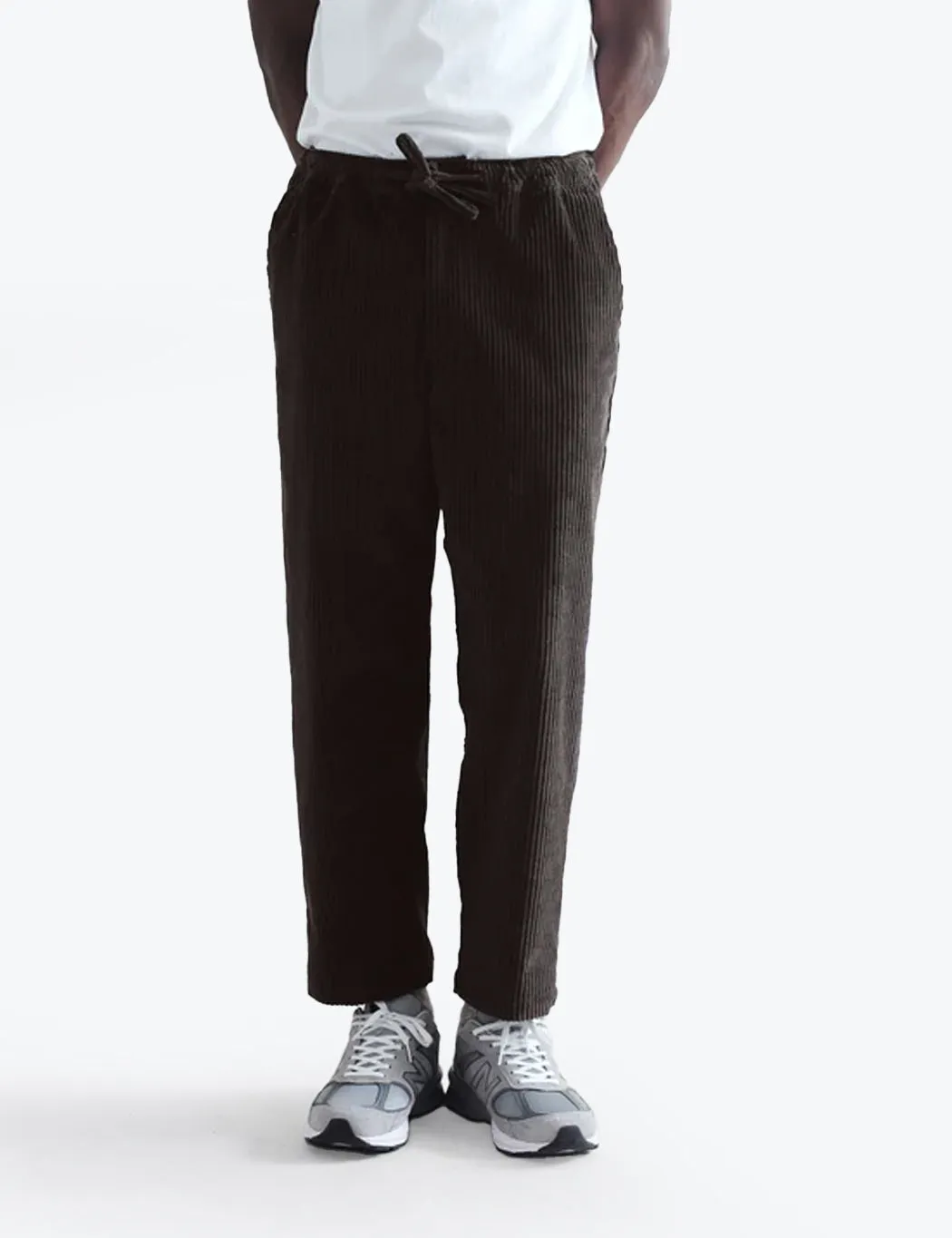 Wax London Kurt Trouser (Penn Cord) - Dark Grey sold by Article London
