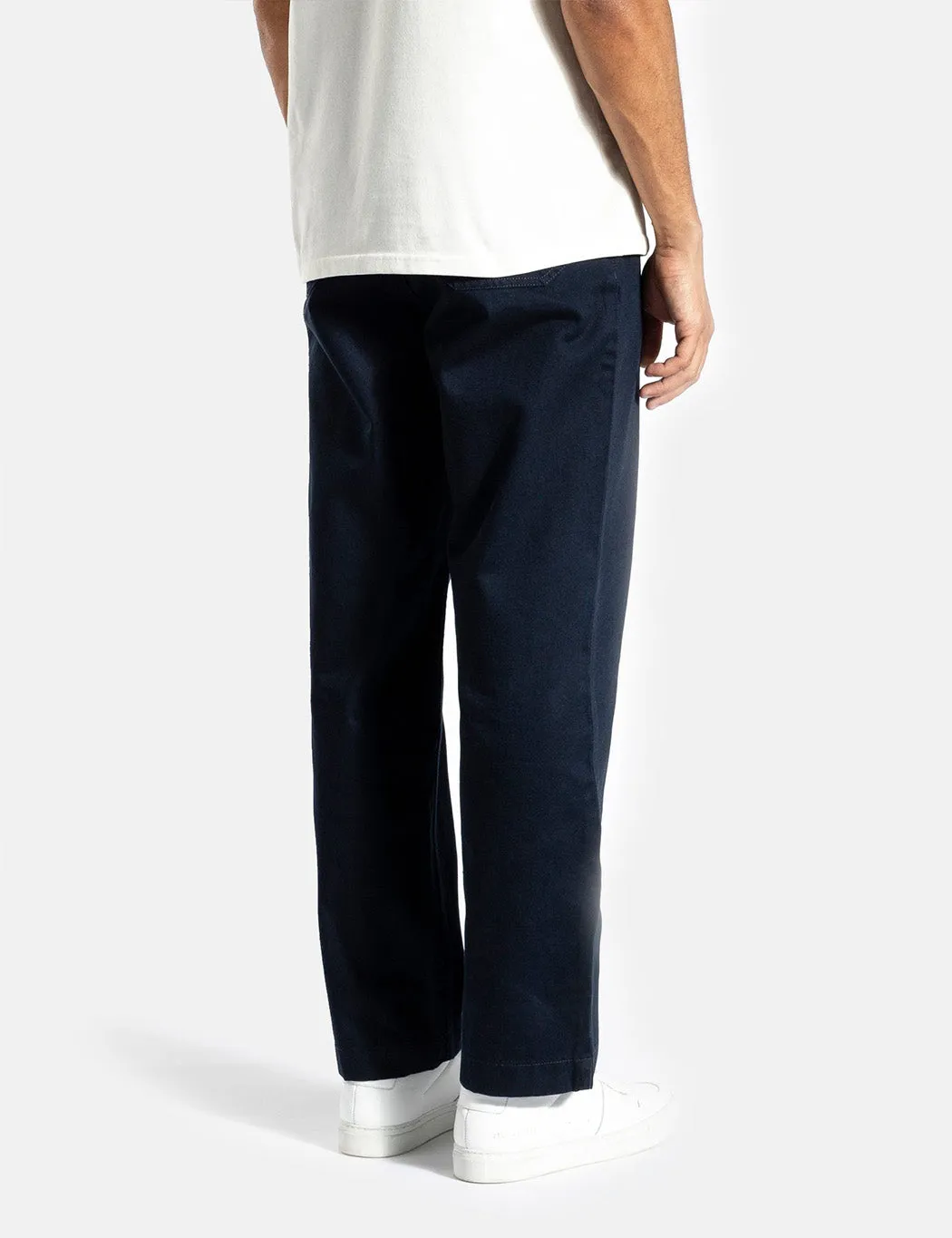 Norse Projects Lukas Heavy Trouser (Regular Fit) - Dark Navy Blue sold by Article London product image thumbnail 4