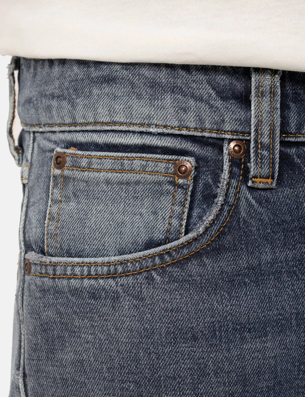 Nudie Lean Dean Jeans (Slim Tapered) - Gentle Worn sold by Article London product image thumbnail 5