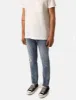 Nudie Lean Dean Jeans (Slim Tapered) - Gentle Worn sold by Article London