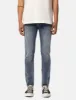 Nudie Lean Dean Jeans (Slim Tapered) - Gentle Worn sold by Article London