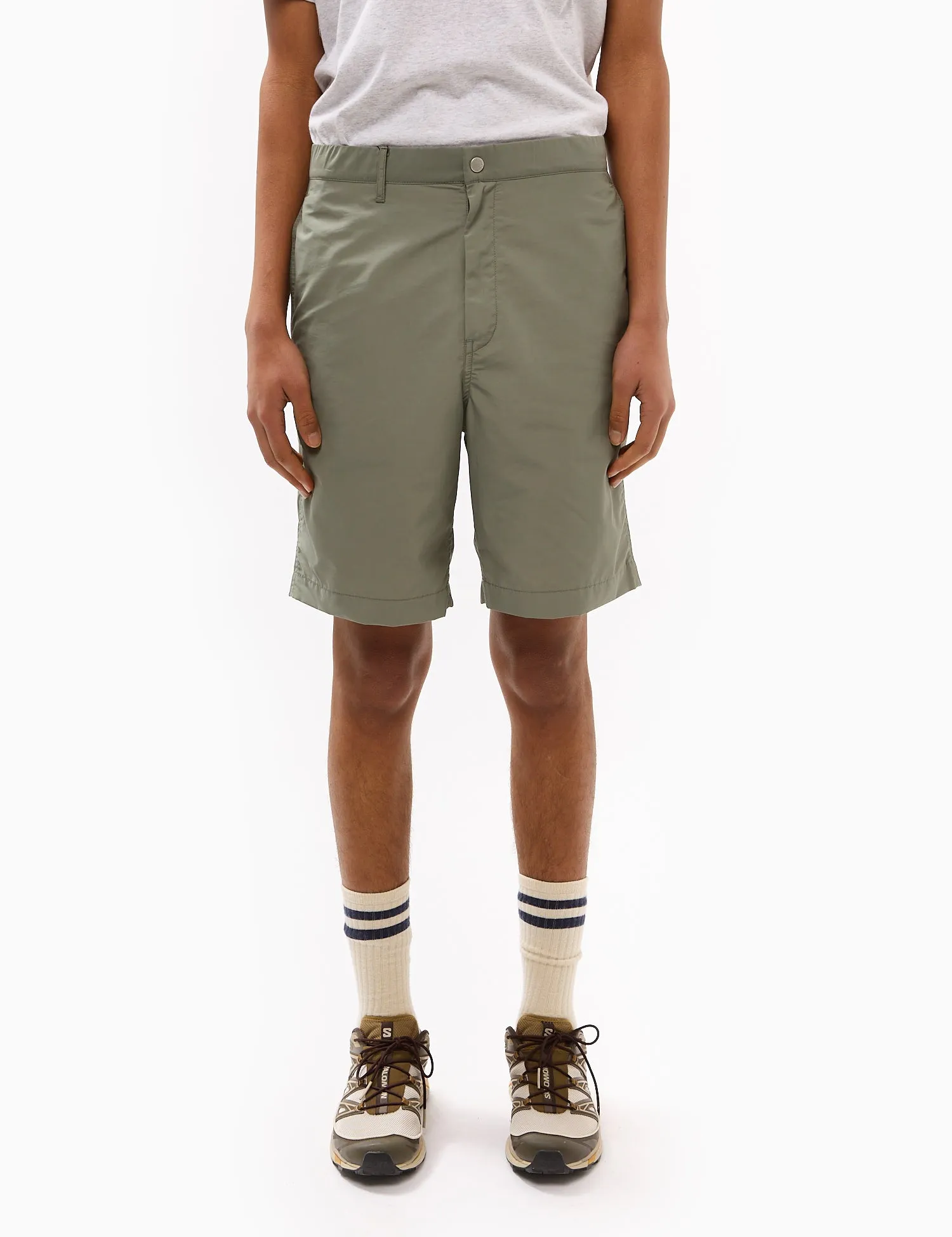 Snow Peak Light Mountain Cloth Shorts - Dark Grey sold by Article London product image thumbnail 3