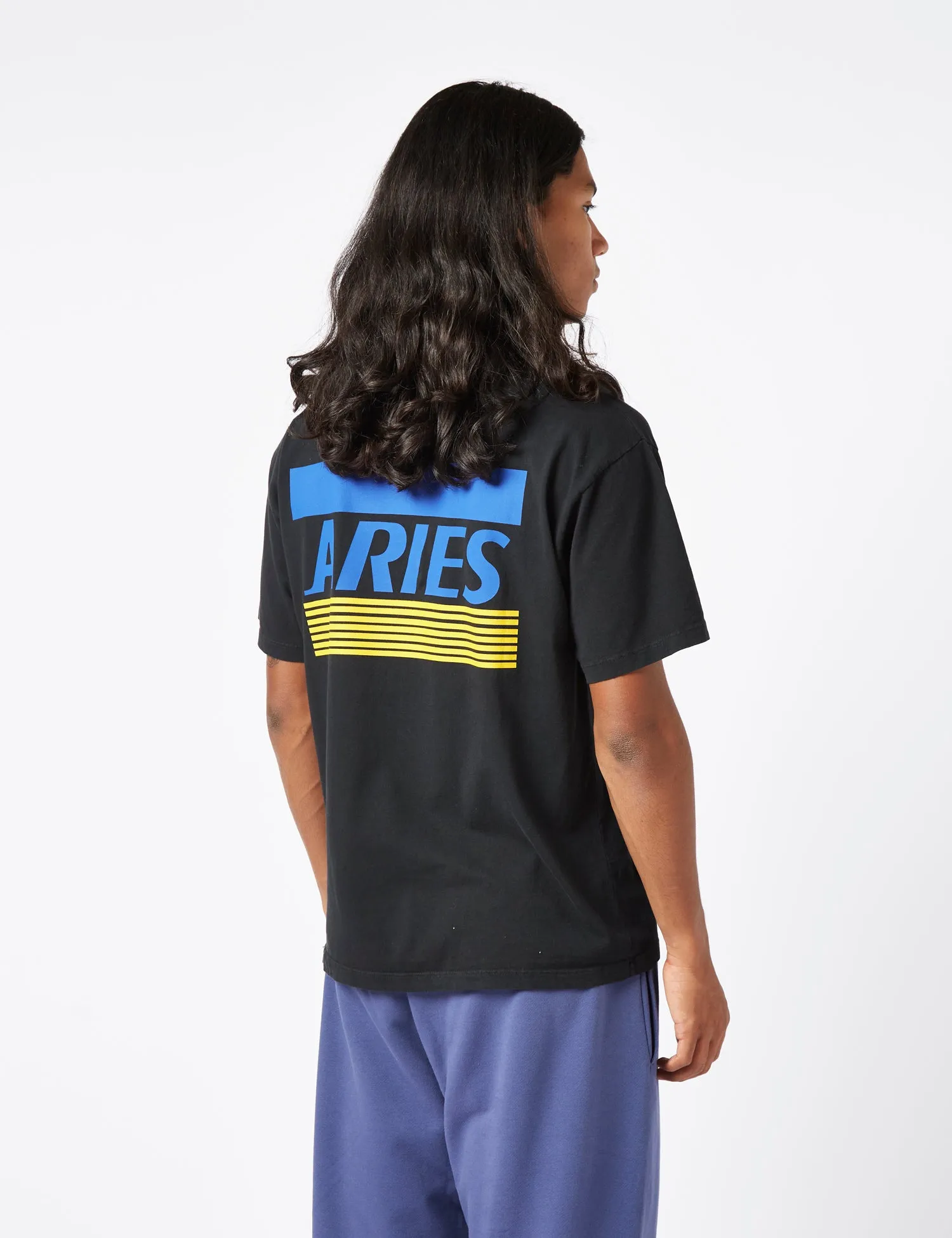 Aries Credit Card T-Shirt - Black sold by Article London