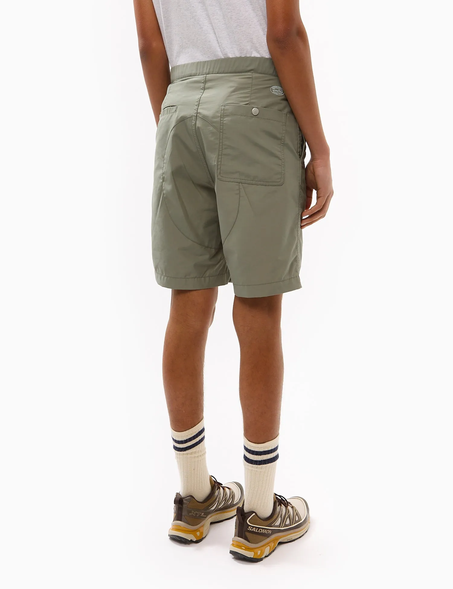 Snow Peak Light Mountain Cloth Shorts - Dark Grey sold by Article London product image thumbnail 4