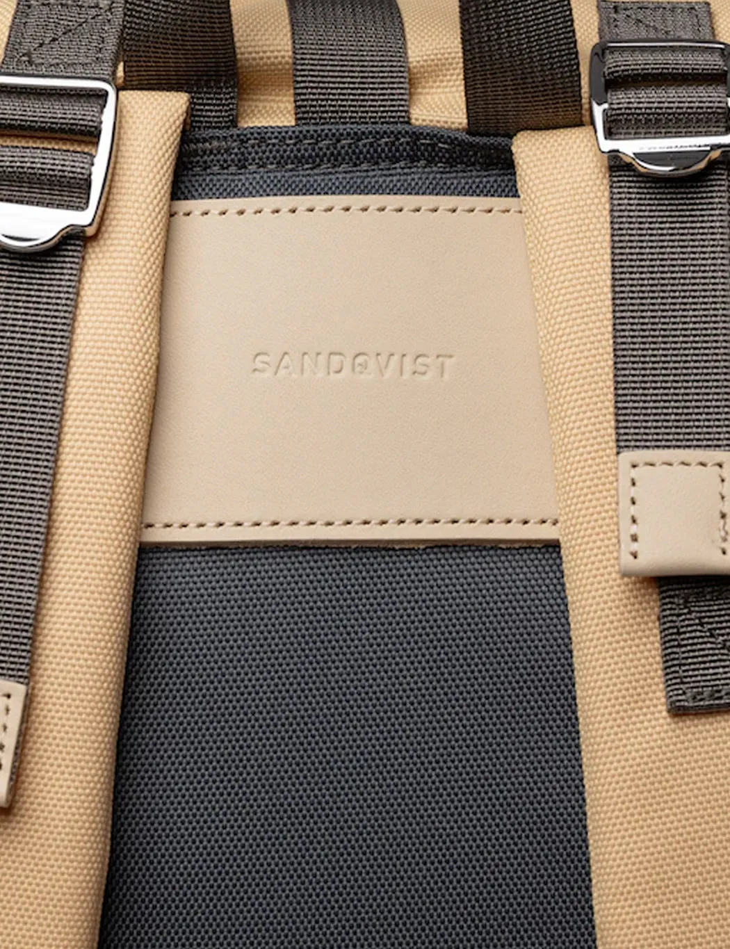 Sandqvist Bernt Backpack - Multi Wheat sold by Article London product image thumbnail 2
