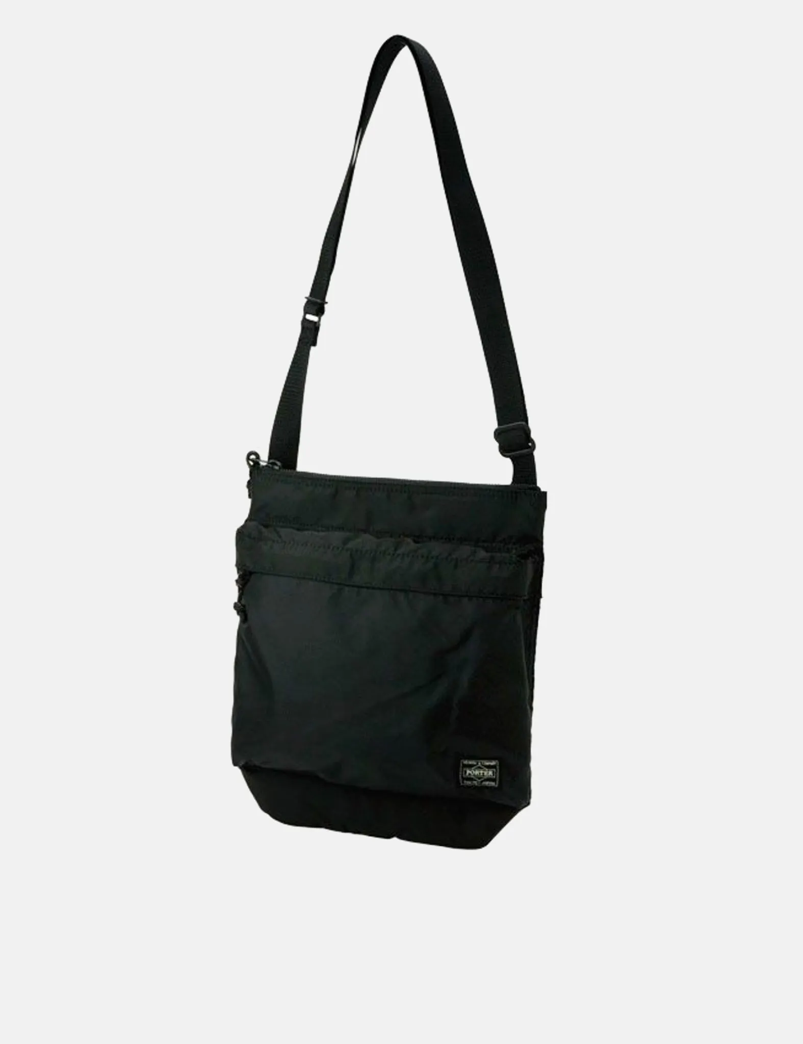Porter Yoshida & Co Force Shoulder Bag (S) - Black | Parallel