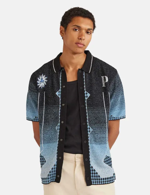 Percival Epilogue Shirt - Blue sold by Article London