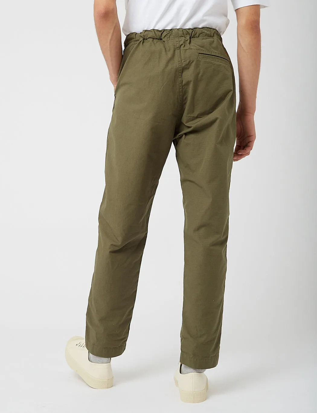 orSlow New Yorker Trousers - Army Green sold by Article London product image thumbnail 4