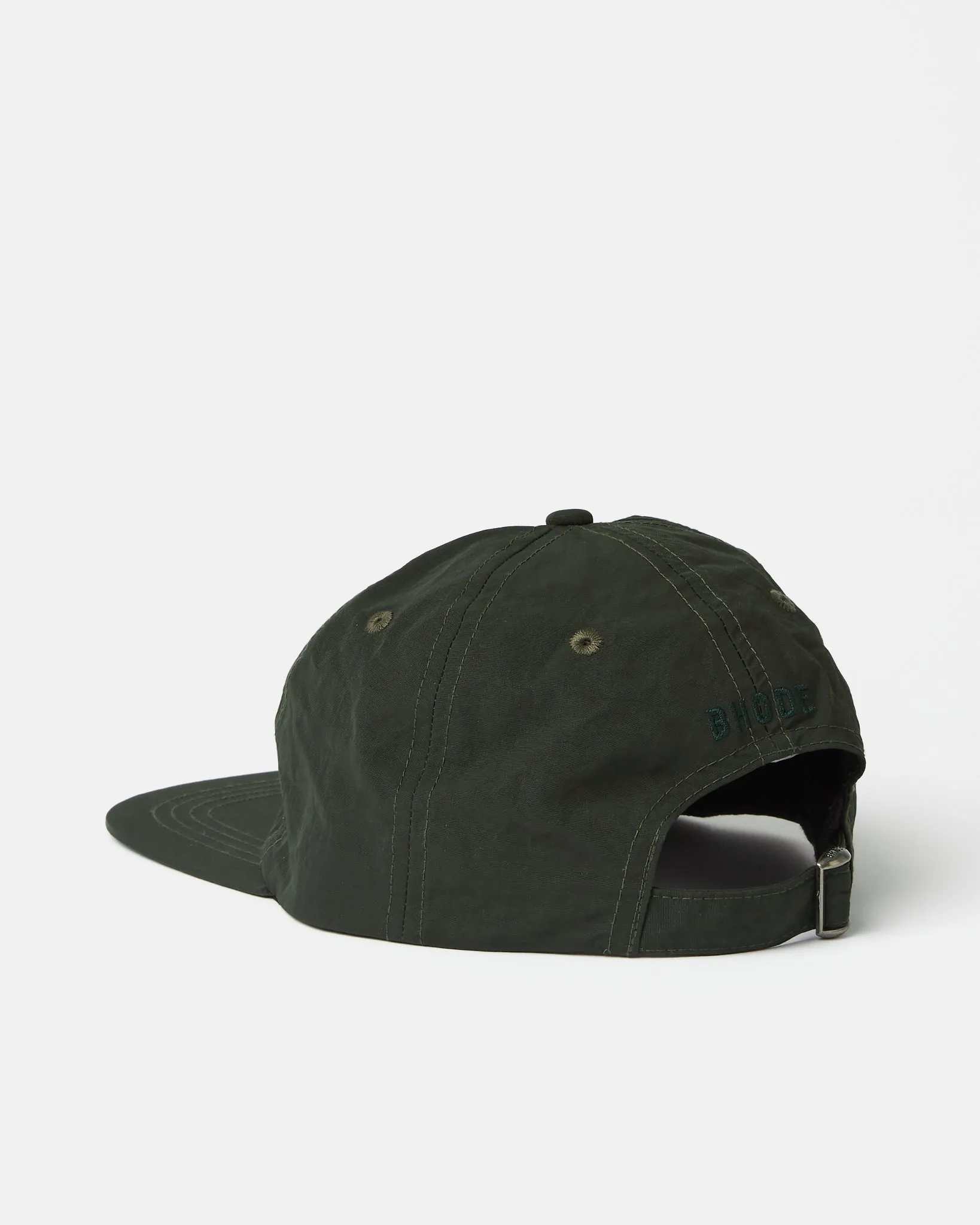 Bhode 6-Panel Cap (Nylon) - Kelp Green sold by Article London product image thumbnail 4