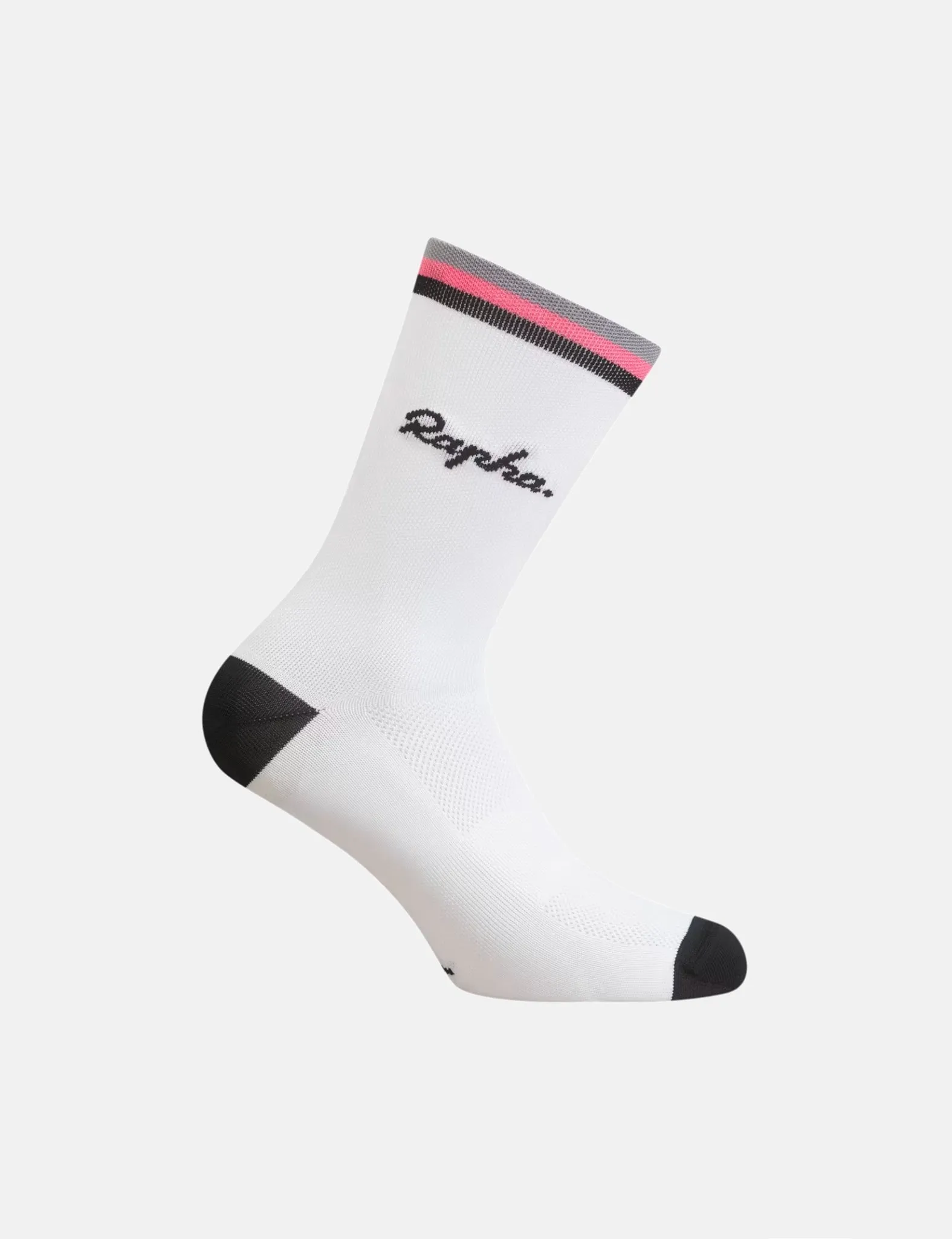 Rapha Logo Socks - White/Black/Pink sold by Article London product image thumbnail 5