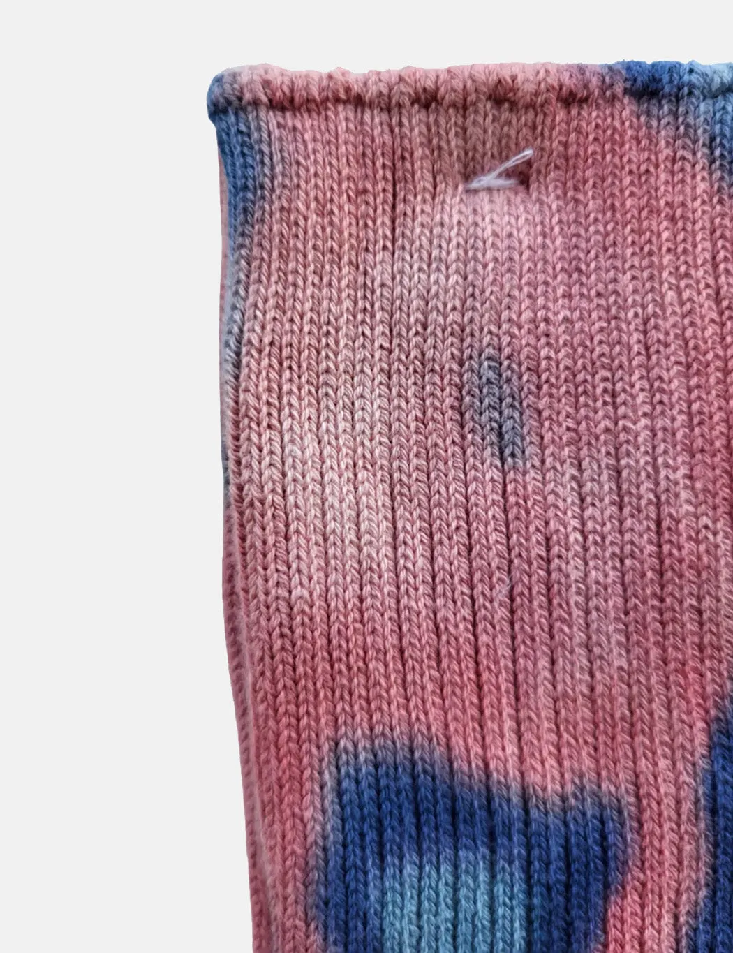 Anonymous Ism Tie Dye Crew Socks - Red sold by Article London product image thumbnail 2
