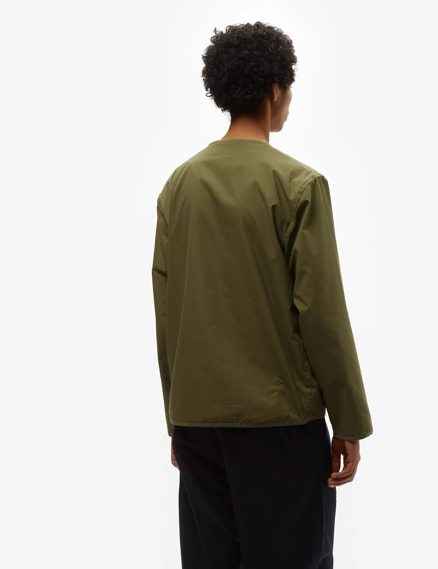Universal Works Parachute Liner Jacket (Recycled Poly) - Olive Green sold by Article London product image thumbnail 4