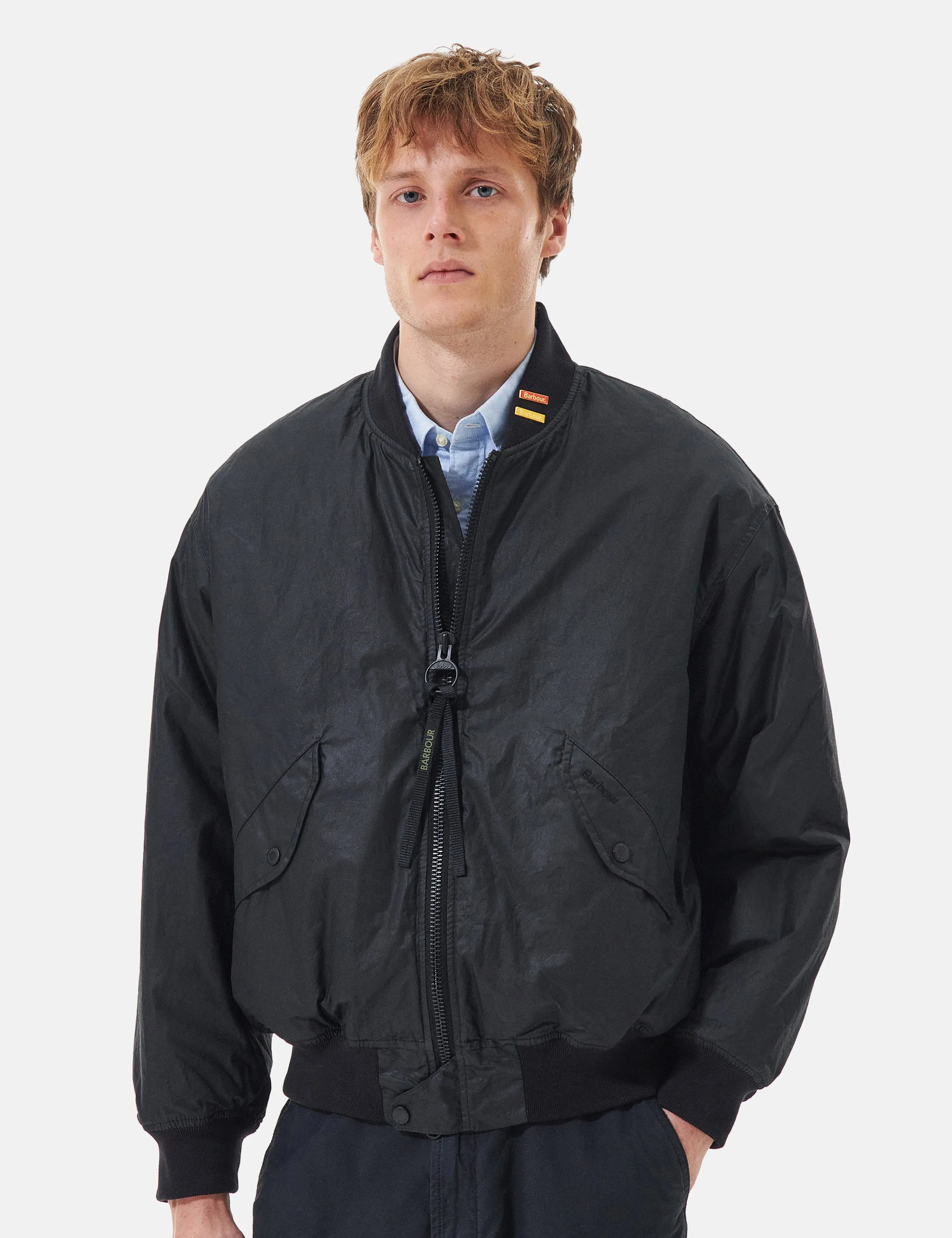 Barbour JBS Flight Jacket - Black sold by Article London