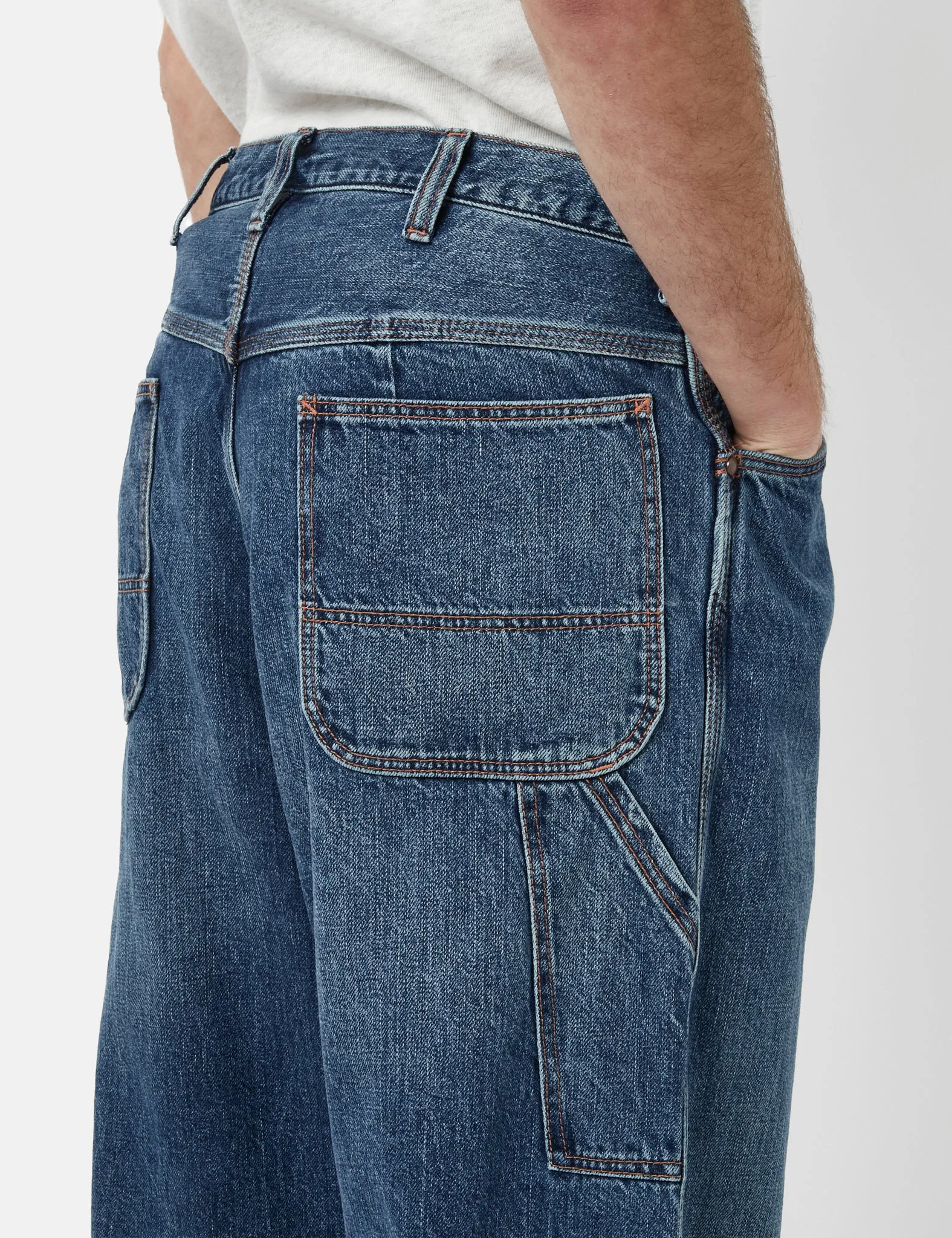 新品】 RHC Ronherman ロンハーマン デニム ペインター M 【公式通販】