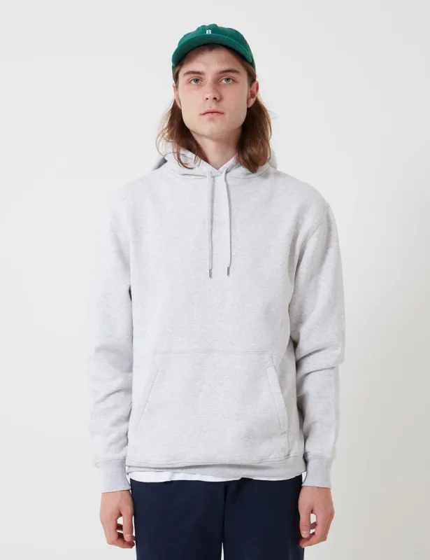 Bhode Oversized Pocket Hoodie (Organic Cotton) - Grey Marl sold by Article London